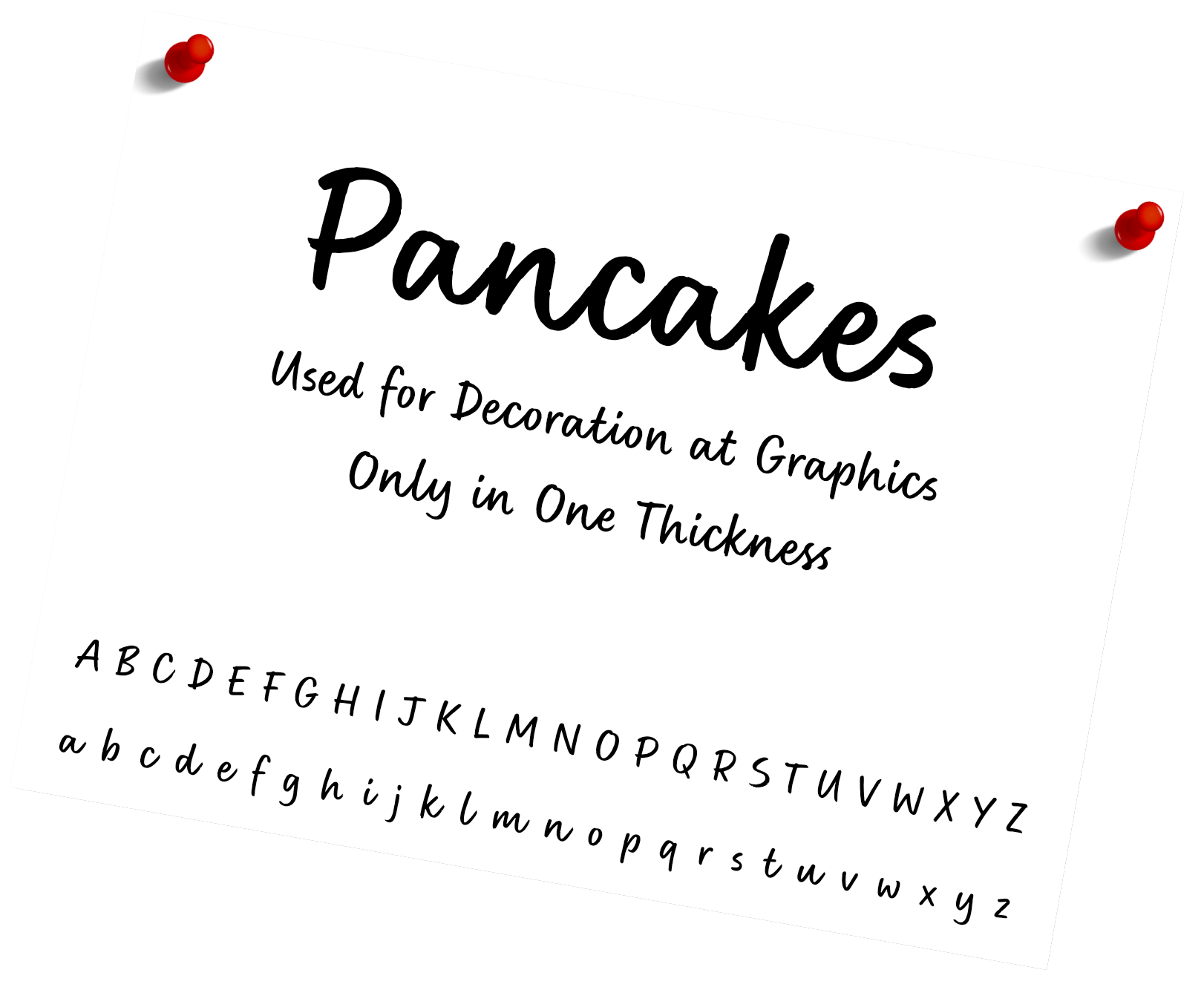 Pancakes Font